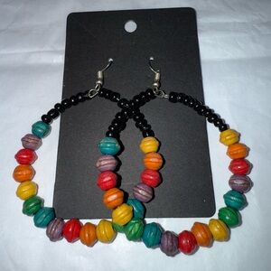 Multicolored Earrings Set